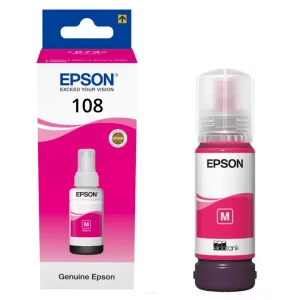 EPSON 108 EcoTank Magenta Ink Bottle