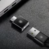 ADAPTOR Baseus Exquisite OTG, USB Type-C(T) to USB(M), negru &quot;CATJQ-B01&quot; (timbru verde 0.08 lei) - 6953156270336