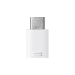 Adaptor USB smartphone Samsung, USB Type-C (T) la Micro-USB (M), alb, &quot;EE-GN930KWEGWW&quot; (timbru verde 0.08 lei)