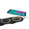 ALIMENTATOR wireless LOGILINK, compatibil cu tel. certificate Qi, 3 porturi wireless x 5W, 2 x USB (5V/2.1A), black, &quot;PA0182&quot; (timbru verde 0.18 lei)