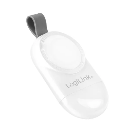 ALIMENTATOR wireless LOGILINK, compatibil seria iWatch 5/4/3/2/1, 1 port wireless x 2.5W, 1 x USB (5V/1A), white, &quot;PA0245&quot; (timbru verde 0.18 lei)