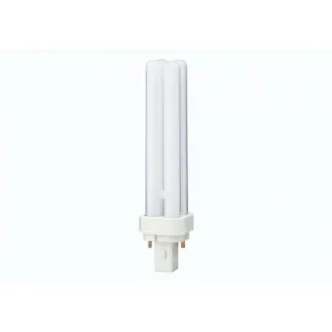 BEC fluorescent Panasonic, soclu G24D-3, putere 26W, forma liniar, lumina alb calda, alimentare 220 - 240 V, &quot;FDS26E30/2D&quot; (timbru verde 0.45 lei)