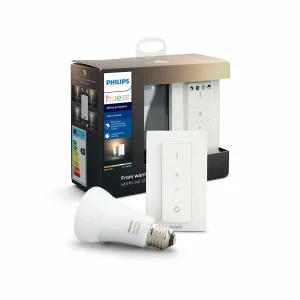 BEC INTRERUPATOR smart LED BECURI Philips, soclu E27, putere 8.5 W, forma spot, lumina toate nuantele de alb, alimentare 220 - 230 V, &quot;8718699673208&quot; (timbru verde 0.45 lei)