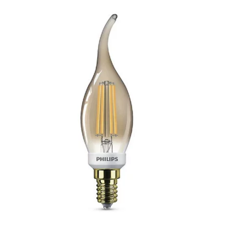 BEC LED Philips, soclu E14, putere 5W, forma flacara, lumina alb calda, alimentare 220 - 240 V, &quot;000008718696750780&quot; (timbru verde 0.45 lei)