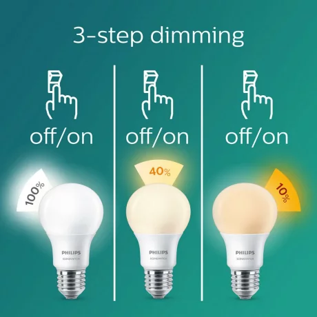 BEC LED Philips, soclu E27, putere 14W, forma clasic, lumina alb rece, alb calda, alimentare 220 - 240 V, &quot;000008718696706831&quot; (timbru verde 0.45 lei)