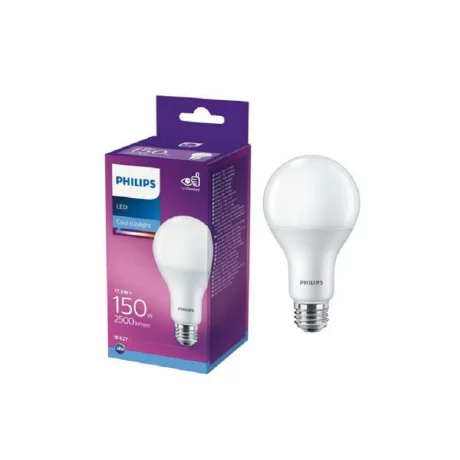 BEC LED Philips, soclu E27, putere 17.5W, forma clasic, lumina alb rece, alimentare 220 - 240 V, &quot;000008718696813836&quot; (timbru verde 0.45 lei)