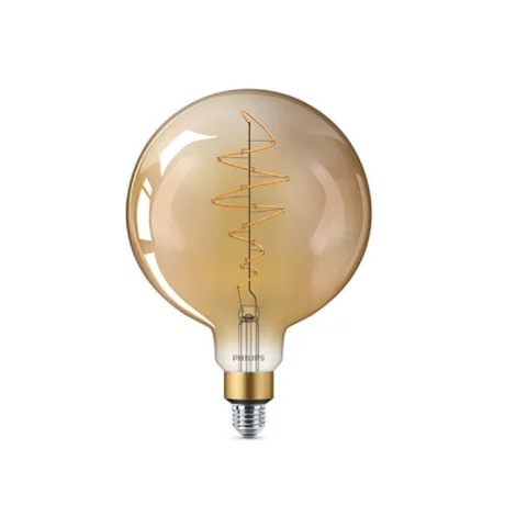 BEC LED Philips, soclu E27, putere 6.5W, forma sferic, lumina alb calda, alimentare 220 - 240 V, &quot;000008718696803479&quot; (timbru verde 0.45 lei)