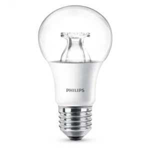 BEC LED Philips, soclu E27, putere 8.5W, forma clasic, lumina alb calda, alimentare 220 - 240 V, &quot;000008718696572177&quot; (timbru verde 0.45 lei)