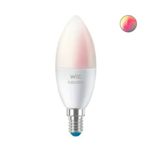 BEC smart LED Philips, soclu E14, putere 4.9W, forma lumanare, lumina multicolora, alimentare 220 - 240 V, &quot;000008718699787097&quot; (timbru verde 0.45 lei)