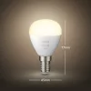 BEC smart LED Philips, soclu E14, putere 5.7W, forma clasic, lumina alb calda, alimentare 220 - 240 V, &quot;000008719514266889&quot; (timbru verde 0.45 lei)