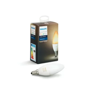 BEC smart LED Philips, soclu E14, putere 6W, forma lumanare, lumina alb calda, alimentare 220 - 240 V, &quot;000008718696695203&quot; (timbru verde 0.45 lei)