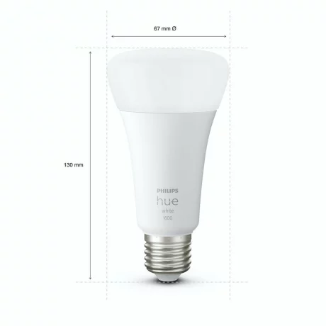 BEC smart LED Philips, soclu E27, putere 15.5W, forma clasic, lumina alb calda, alimentare 220 - 240 V, &quot;000008718699747992&quot; (timbru verde 0.45 lei)