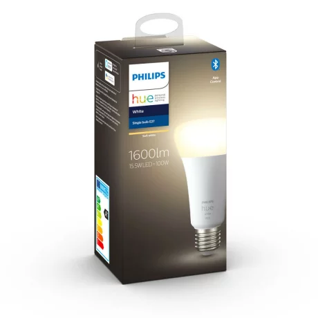 BEC smart LED Philips, soclu E27, putere 15.5W, forma clasic, lumina alb calda, alimentare 220 - 240 V, &quot;000008718699747992&quot; (timbru verde 0.45 lei)