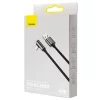 CABLU alimentare si date Baseus Legend Elbow, Fast Charging Data Cable pt. smartphone, USB la USB Type-C 66W, braided, 2m, negru &quot;CATCS-C01&quot; (timbru verde 0.08 lei) - 6953156207547