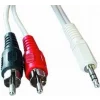 CABLU audio GEMBIRD  stereo (3.5 mm jack la 2 x RCA), 15m &quot;CCA-458-15M&quot;