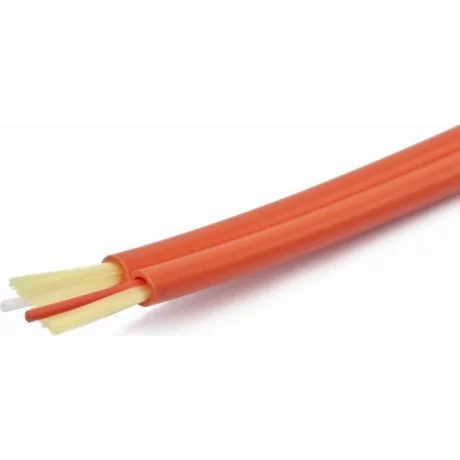 CABLU FIBRA OPTICA duplex multimode,  2m, conectori LC-ST, bulk, Gembird &quot;CFO-LCST-OM2-2M&quot;