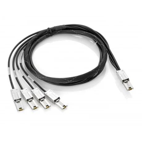 CABLU SAS pt server HP, Splitter Mini-SAS la 4 x Mini-SAS, 2 m, &quot;AN975A&quot;