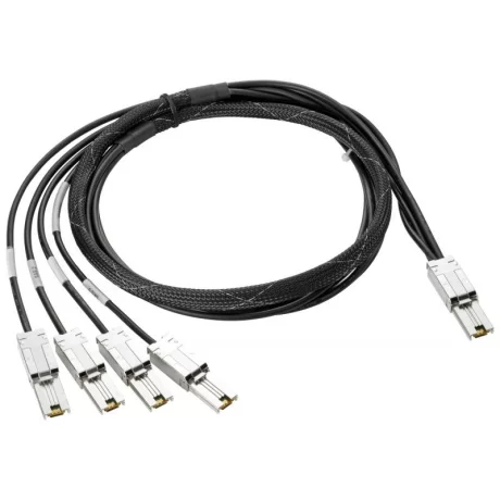 CABLU SAS pt server HP, Splitter Mini-SAS la 4 x Mini-SAS, 2 m, &quot;AN975A&quot;
