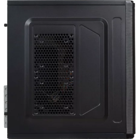 CARCASA SPACER Middle-Tower ATX, sursa SPS-ATX-500-V12, Pirate, (ventilator 12cm), HD audio, Front USB2.0+Audio, (Black), &quot;SPC-PIRATE&quot;