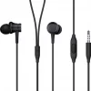 CASTI Xiaomi  Mi In-Ear Basic, pt. smartphone, cu fir, intraauriculare - butoni, microfon pe fir, conectare prin Jack 3.5 mm, negru, &quot;14273&quot; (timbru verde 0.18 lei)