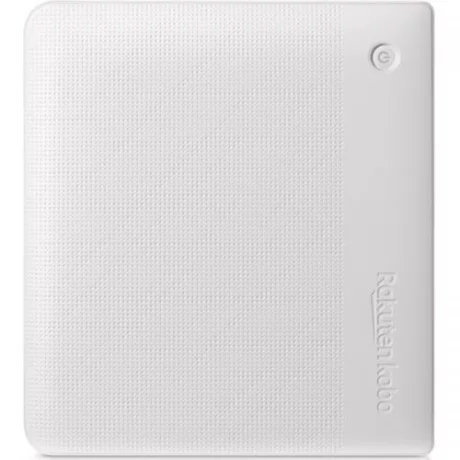 eREADER KOBO LibraH2O 7&quot;, rez 1680 x 1264, 8 GB, display iluminat, micro USB, alb, &quot;N873-KU-WH-K-EP&quot; (timbru verde 0.80 lei)