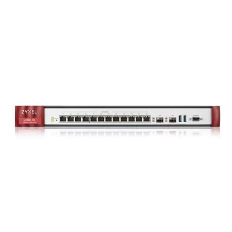 FIREWALL ZYXEL VPN1000, 12x LAN/DMZ, 2x SFP, 1500 Mbps, IKEv2, IPSec, SSL, L2TP/IPSec, fanless, &quot;VPN1000-EU0101F&quot; (timbru verde 4.00 lei)