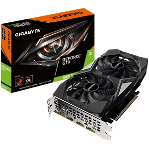 GIGABYTE Video Card GeForce GTX 1660 Ti GDDR6 6GB/192bit, 1860MHz/12000MHz, PCI-E 3.0 x16, 3xDP, 1xHDMI, WINDFORCE 2X Cooling System, 90mm unique blade fans &quot;GV-N166TOC-6GD&quot;