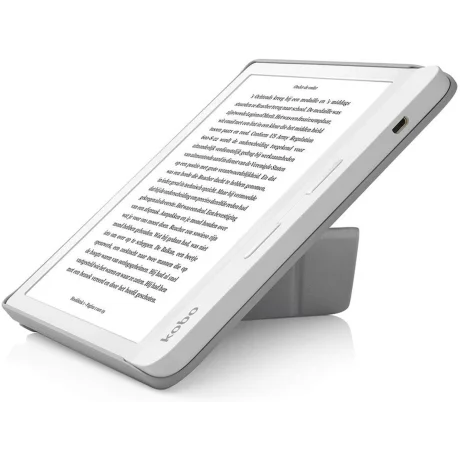 HUSA eReader, compatibil Kobo Libra H2O, piele PU, albastru, &quot;N873-AC-AQ-E-PU&quot;
