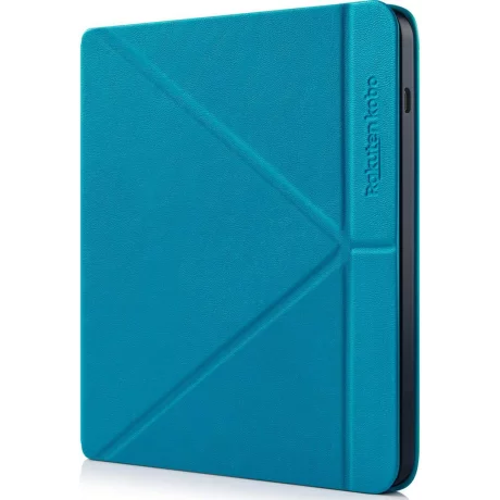 HUSA eReader, compatibil Kobo Libra H2O, piele PU, albastru, &quot;N873-AC-AQ-E-PU&quot;