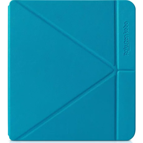 HUSA eReader, compatibil Kobo Libra H2O, piele PU, albastru, &quot;N873-AC-AQ-E-PU&quot;