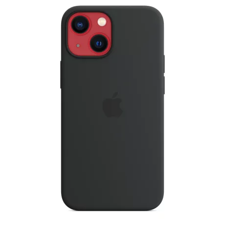 HUSA Smartphone Apple, pt iPhone 13 mini, tip back cover (protectie spate) cu MagSafe, silicon, MagSafe, negru, &quot;mm223zm/a&quot;