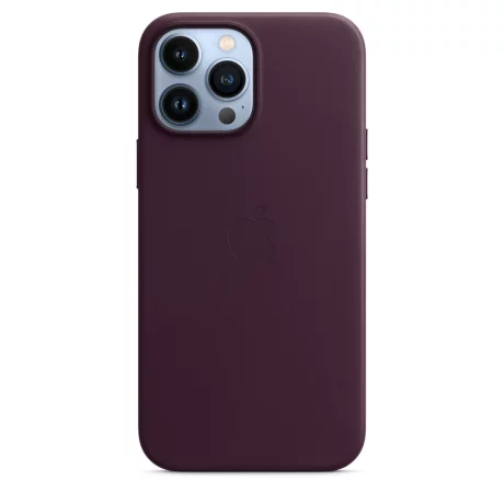 HUSA Smartphone Apple, pt iPhone 13 Pro Max, tip back cover (protectie spate) cu MagSafe, piele, MagSafe, rosu, &quot;mm1m3zm/a&quot;