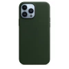 HUSA Smartphone Apple, pt iPhone 13 Pro Max, tip back cover (protectie spate) cu MagSafe, piele, MagSafe, verde, &quot;mm1q3zm/a&quot;