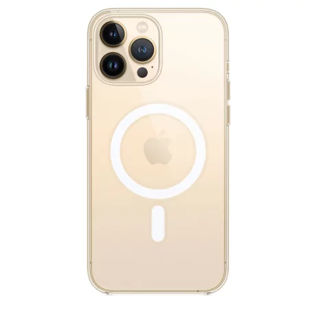 HUSA Smartphone Apple, pt iPhone 13 Pro Max, tip back cover (protectie spate) cu MagSafe, silicon, MagSafe, transparent, &quot;mm313zm/a&quot;