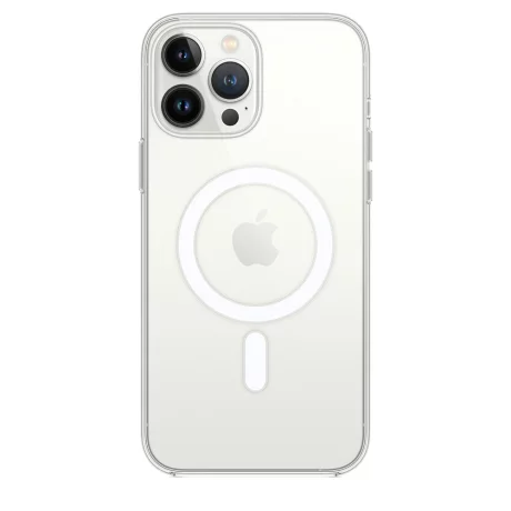 HUSA Smartphone Apple, pt iPhone 13 Pro Max, tip back cover (protectie spate) cu MagSafe, silicon, MagSafe, transparent, &quot;mm313zm/a&quot;