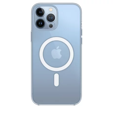 HUSA Smartphone Apple, pt iPhone 13 Pro Max, tip back cover (protectie spate) cu MagSafe, silicon, MagSafe, transparent, &quot;mm313zm/a&quot;
