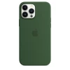 HUSA Smartphone Apple, pt iPhone 13 Pro Max, tip back cover (protectie spate) cu MagSafe, silicon, MagSafe, verde, &quot;mm2p3zm/a&quot;