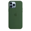 HUSA Smartphone Apple, pt iPhone 13 Pro Max, tip back cover (protectie spate) cu MagSafe, silicon, MagSafe, verde, &quot;mm2p3zm/a&quot;