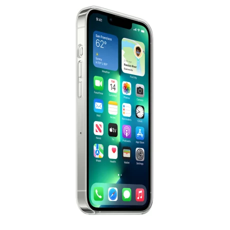 HUSA Smartphone Apple, pt iPhone 13 Pro, tip back cover (protectie spate) cu MagSafe, silicon, MagSafe, transparent, &quot;mm2y3zm/a&quot;
