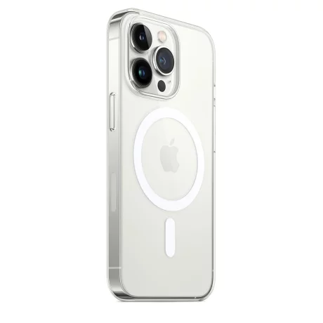 HUSA Smartphone Apple, pt iPhone 13 Pro, tip back cover (protectie spate) cu MagSafe, silicon, MagSafe, transparent, &quot;mm2y3zm/a&quot;
