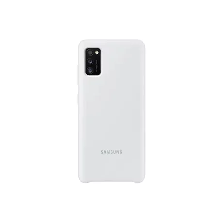 HUSA Smartphone Samsung, pt Galaxy A41, tip back cover (protectie spate), silicon, ultrasubtire, alb, &quot;EF-PA415TWEGEU&quot;