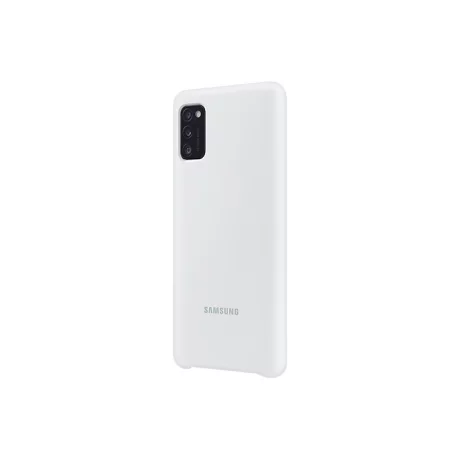 HUSA Smartphone Samsung, pt Galaxy A41, tip back cover (protectie spate), silicon, ultrasubtire, alb, &quot;EF-PA415TWEGEU&quot;