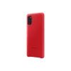 HUSA Smartphone Samsung, pt Galaxy A41, tip back cover (protectie spate), silicon, ultrasubtire, rosu, &quot;EF-PA415TREGEU&quot;