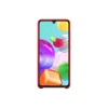 HUSA Smartphone Samsung, pt Galaxy A41, tip back cover (protectie spate), silicon, ultrasubtire, rosu, &quot;EF-PA415TREGEU&quot;
