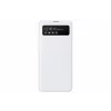 HUSA Smartphone Samsung, pt Galaxy A41, tip smart book cover cu buzunar, policarbonat, Smart View Wallet, alb, &quot;EF-EA415PWEGEU&quot;