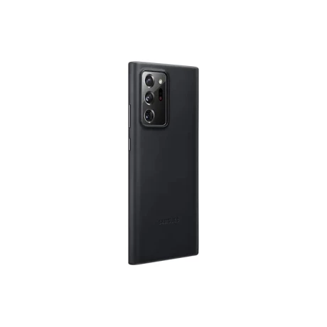 HUSA Smartphone Samsung, pt Galaxy Note 20 Ultra, tip back cover (protectie spate), piele, ultrasubtire, negru, &quot;EF-VN985LBEGEU&quot;