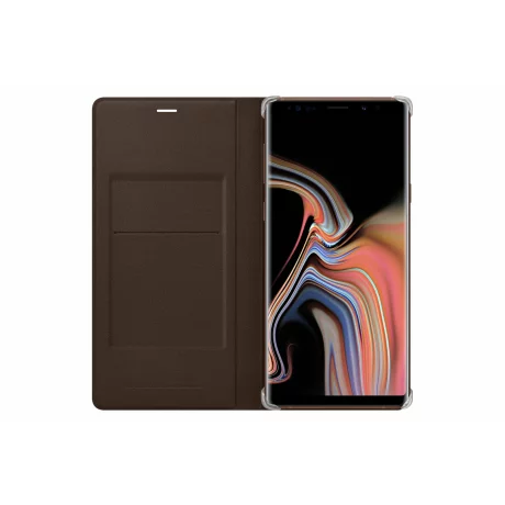 HUSA Smartphone Samsung, pt Galaxy Note 9, tip back cover (protectie spate), piele, ultrasubtire, maro, &quot;EF-WN960LAEGWW&quot;