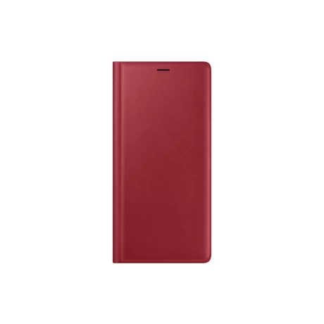 HUSA Smartphone Samsung, pt Galaxy Note 9, tip back cover (protectie spate), piele, ultrasubtire, rosu, &quot;EF-WN960LREGWW&quot;