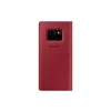 HUSA Smartphone Samsung, pt Galaxy Note 9, tip back cover (protectie spate), piele, ultrasubtire, rosu, &quot;EF-WN960LREGWW&quot;