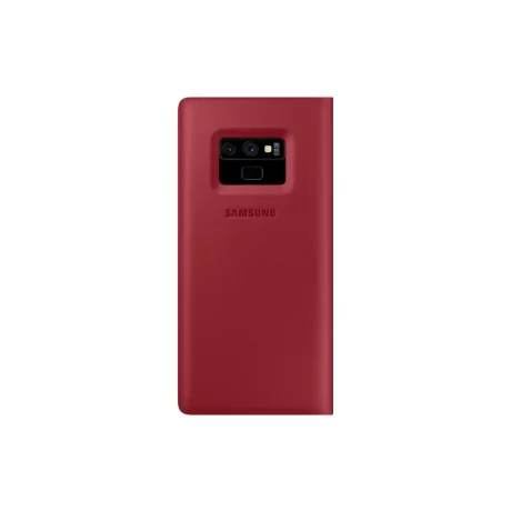 HUSA Smartphone Samsung, pt Galaxy Note 9, tip back cover (protectie spate), piele, ultrasubtire, rosu, &quot;EF-WN960LREGWW&quot;